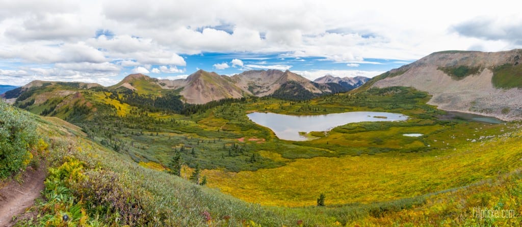 Taylor lake, Colorado, USA